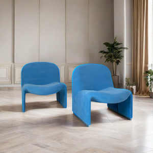Sillón Alky clásico para vestíbulo de Hotel, sofá de tela, silla para sala de estar y dormitorio, sin reposabrazos, diseño tapizado - Product Image 5