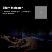 Interruptor Inteligente Wifi con Garantía de 3 Años para la UE y el Reino Unido, Compatible con la Aplicación Smart Life, Google Home/Alexa, Panel Táctil de Vidrio Templado Fácil de Usar