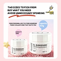 Gel de construction pour extension d'ongles auto-nivelant transparent haute capacité 50g pour salon de manucure et vente en gros