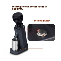 Moulin à café expresso commercial à dose unique 110v/60hz Expresso Burr professionnel avec moulin italien expresso à bas prix
