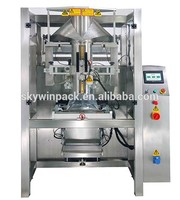 Machine d'emballage verticale automatique Skywin pour snacks, sachets debout, peseuse à 14 têtes, pour pommes de terre, biscuits, bonbons, chips, sachets en aluminium