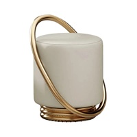 Tabouret de coiffeuse polyvalent Table de thé élégante pour le maquillage simple du salon ou de la chambre à coucher pour les hôtels et les salles
