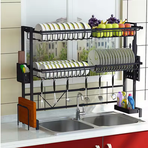 Meilleur prix d'usine pour un séchoir à vaisselle de cuisine multifonctionnel, un support de rangement et un support à vaisselle - Product Image 5
