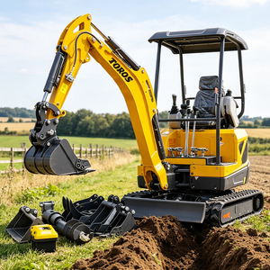 Miniexcavadora de 1-3.5 Toneladas en Oferta, Giro Cero, Fácil Maniobrabilidad para Renovación de Zonas Históricas en la UE - Product Image 2