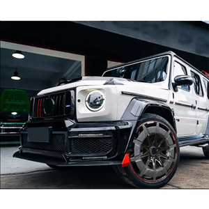 G Wagon Rocket 900 Kit carrosserie Carbone sec Lèvre avant Diffuseur arrière Aile latérale Spoile arrière pour Mercedes Classe G w464 w463A - Product Image 3