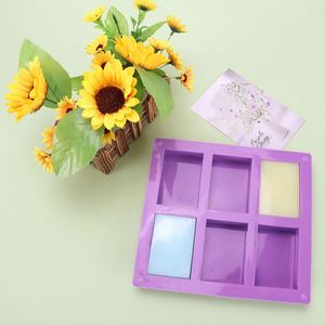Molde de Silicona Rectangular de 6 Cavidades para Pastel, Personalizado, al por Mayor, para Jabón Hecho a Mano - Product Image 4