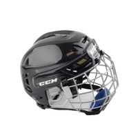 Casque de hockey sur glace professionnel FM680 avec visière jaune pour adultes et jeunes, série Custom Logo Tacks, protection estivale
