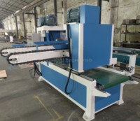 Scie à double extrémité industrielle ZZCHRYSO pour la fabrication de palettes