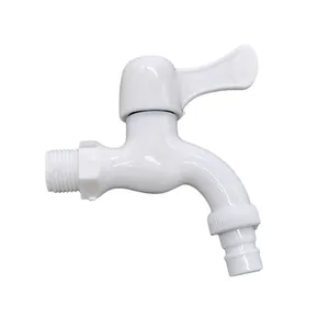 Trung Quốc Nhà Cung Cấp Nhựa Nước Dispenser Tap Cho Châu Âu Và Thị Trường Mỹ 1/2 1/4 PP PVC Vòi Nước Vòi Nước