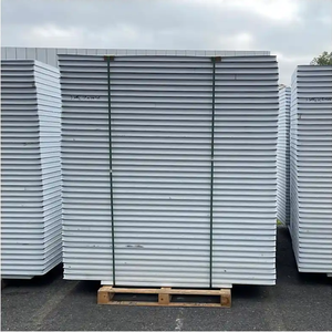 प्रत्यक्ष निर्माता के रंग स्टील पिप्स/रॉक ऊन सैंडविच पैनल पूर्वनिर्मित कंटेनर घर दीवार सजावट छत गोदाम - Product Image 5