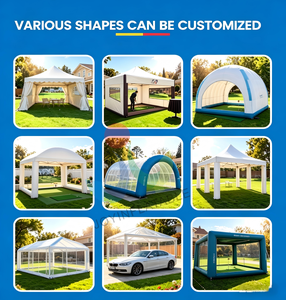 Carpa Inflable para Fiestas y Eventos, con Luces LED, Carpa <span class=keywords><strong>de</strong></span> <span class=keywords><strong>Circo</strong></span> Portátil Grande <span class=keywords><strong>de</strong></span> 20m, Domo Inflable Tipo Iglú - Product Image 5