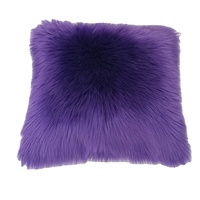 Chine fabricant prix fourrure canapé jeter taie d'oreiller 40 "x 40" cm fausse fourrure housse de coussin cas