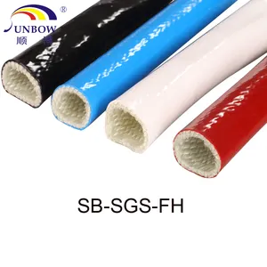 Fire Resistant Sleeve Steel Glass Plant Hose Protection Pyrojacket Thermal Insulation Heat Resistant Fire Sleeve
