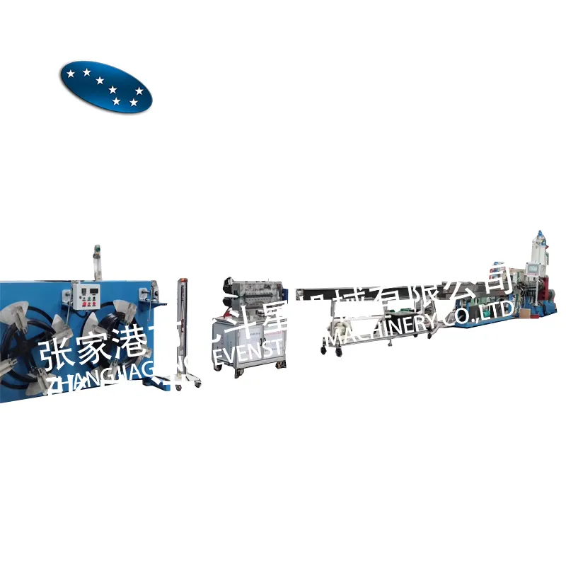 SJ45 производственная линия пластиковых уплотнительных лент/машина для производства мягких лент из ТПЭ/линия экструзии резиновых профилей ТПЭ