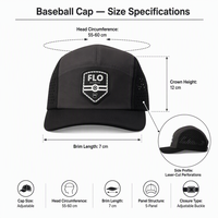 Gorra de béisbol deportiva de sarga de 5 paneles, transpirable, con malla perforada, ajustable, negra, para ciclismo, running y actividades al aire libre, la más vendida.