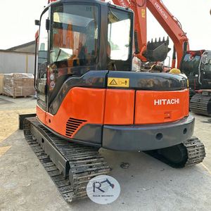 Excavatrice d'occasion de marque japonaise réputée Hitachi ZX65USB-3F, excavatrice sur chenilles, matériel de construction d'occasion, pelle mécanique à vendre - Product Image 2