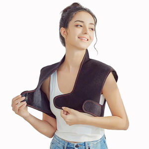 Usb Outdoor Moksibusi Serat Karbon Demam Pemanasan Listrik Rompi Selendang - Product Image 2