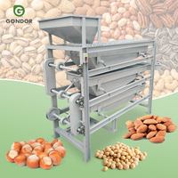 Machine de traitement et de calibrage automatique pour la casse des noix et l'amalgamation des petites amandes, avec fonction de calibrage des noyaux et de casse des coques, à prix bas