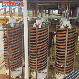 सर्पिल स्कुआइस बॉक्स रेत धोने की मशीन गुरुत्वाकर्षण ग्रेडिंग चट को मिका/क्वार्ट्ज/सोना/तांबे के लिए अलग-अलग सीव - Product Image 5