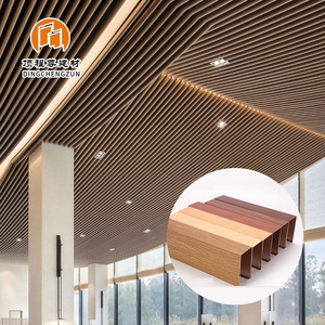 Nhôm Acoustic treo baffle Tấm trần cho trang trí trong nhà gạch Trần - Product Image 1