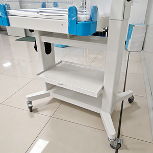 Mesa de Reanimación Neonatal, Calentador Radiante para Bebés Recién Nacidos con Unidad de Fototerapia - Product Image 3