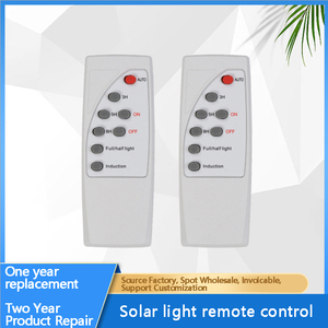 Roarkit đèn chiếu năng lượng mặt trời lò vi sóng Radar điều khiển từ xa đèn đường thông minh điều khiển từ xa thời gian mờ phụ - Product Image 3