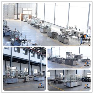 Özelleştirme 12 kafa su plastik cam şişe dolum kapatma etiketleme makinesi suyu içecek zeytinyağı sıvı dolum hattı - Product Image 6