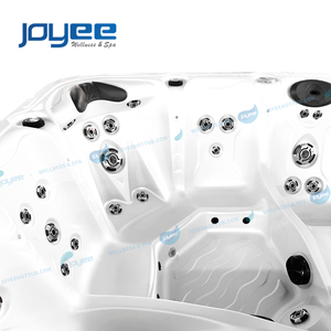 JOYEE Bain à remous Offre Spéciale Hôtel Jardin Economique <span class=keywords><strong>5</strong></span> <span class=keywords><strong>Personnes</strong></span> Jacuzzis Extérieurs Whirlpool Spad Spa Piscine Gecko OEM Acrylique - Product Image 2