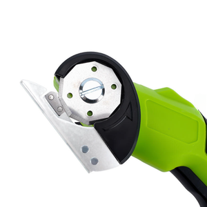 <span class=keywords><strong>Ciseaux</strong></span> électriques à batterie au lithium pour la <span class=keywords><strong>couture</strong></span>, la découpe de matériaux en cuir et de tapis, machine de découpe à couteau rond pour la finition des bords à domicile - Product Image 6