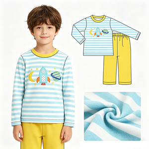 Conjuntos de Ropa para Bebés y Niños Pequeños, Sudadera, Camiseta y Pantalones, Venta al Por Mayor, Precio de Fábrica, Ropa para Hermanos - Product Image 1
