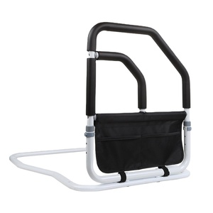 Barandillas de seguridad para cama tamaño king, plegables, para uso hospitalario, terapia de rehabilitación, para personas con discapacidad, para ancianos y adultos. - Product Image 1