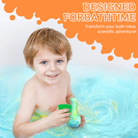 Kit de mousse colorée scientifique magique non toxique pour enfants, interactif, coloré, amusant, potion magique, bombes de bain moussantes