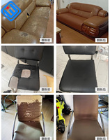 Tissu en velours, simili cuir synthétique, adhésif en vinyle, autocollant pour sièges de voiture, canapés, meubles et sacs pour la tapisserie d'ameublement
