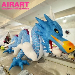 Drago Gonfiabile Cavalcabile su Nuvola, Gigantesco Drago Cinese Gonfiabile per Eventi, Parate e Mostre Festive - Product Image 5
