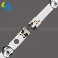 8 buah Strip LED untuk Samsung_2014SVS-48-MEGA-3228 5LED LM41-00091E LM41-00090Z bilah Led lampu belakang UE48H4200 UN48H4200AF
