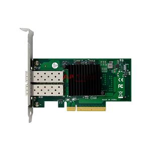 Tarjeta de Red PCIeX8 Dual 10GbE SFP+ para Servidor, Fibra Óptica, JL82599ES, Adaptador de Red AI 10GbE en Existencia para Servidores Cableados - Product Image 2