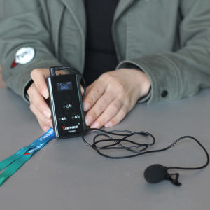 Système de guide touristique <span class=keywords><strong>audio</strong></span> sans fil, équipement de traduction pour interprétation simultanée - Product Image 2