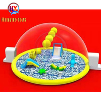 Tente à bulles gonflable en cristal pour enfants, nouveau design Commercial