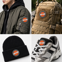 Écussons en caoutchouc 3D personnalisés avec logo en relief, étiquettes souples à coudre pour vêtements, chapeaux, sacs, chaussures, accessoires, vente en gros, écussons de marque