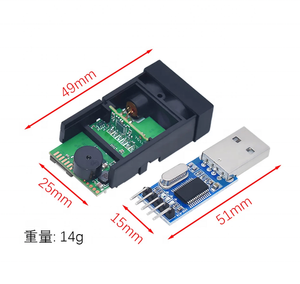 Nueva versión en stock, sensor <span class=keywords><strong>de</strong></span> medición <span class=keywords><strong>de</strong></span> distancia láser, módulo <span class=keywords><strong>de</strong></span> telémetro, diastimetro <span class=keywords><strong>de</strong></span> bajo costo, medición única y continua - Product Image 1