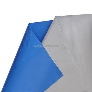 Toiles imperméables bleues résistantes aux produits chimiques 700 g/m², bâche en <span class=keywords><strong>PVC</strong></span> laminée - Product Image 2