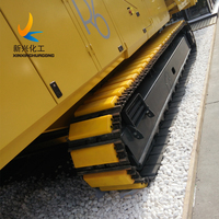 Services de découpe et de moulage de plaques de chenilles d'excavatrice amphibie en UHMWPE – Taille et épaisseur personnalisables