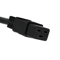 Adaptateur universel 1.8 mètres 16A PSU PDU Cordon d'alimentation secteur 240V C19 Prise électrique Câble d'alimentation