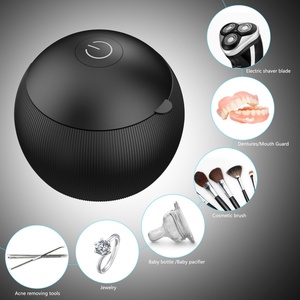 OEM Portable UV Jewelry Ultrasonic Cleaner High Frequency <b>Vibration</b> Washer Parts Brush Glasses Machine <b>Mini</b> Ultrasonic Cleaner - Product Image 3
