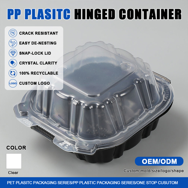 Cheap Price Disposable Microwaveable Safe Clear Pp Plastic to Go Food Containers With Lids for Takeaway Daily Lunch