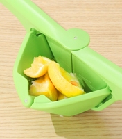 Centrifugeuse à citron originale, presse-agrumes en plastique manuel, presse à main portable, outil pour légumes, conception peu encombrante à plat
