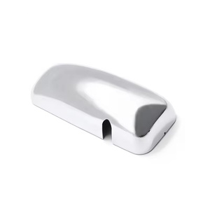Chrome <b>Door</b> <b>Mirror</b> Cover for Kenworth T660 T600 T800 LH&RH Side - Product Image 3