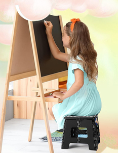 9 inch không trượt trẻ em thân thiện <span class=keywords><strong>PP</strong></span> Quik gấp nhựa bước phân cho trẻ em và người lớn - Product Image 5