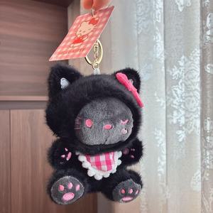 Al por mayor Nuevo Lindo Peluche de Gato Suave con Encanto, Colgante de Gato Hello Kitty y Llavero de Peluche KT - Product Image 5