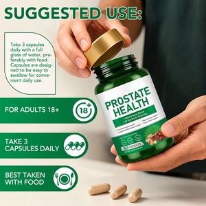 Capsules de Palmier Nain OEM Haute Concentration pour la Santé de la Prostate, Soutien Masculin, Contrôle de la Vessie, Soulagement des Règles Urinaires Fréquentes, Supplément - Product Image 4